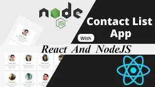 Lista de Contatos - React e NodeJs