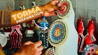 Making torma for 9 days grand mahakala puja 2026 vlog 