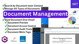 Document Management | ASP.NET MVC| EF Core  | MSSQL | MySQL | PostgreSQL | Full Source Code