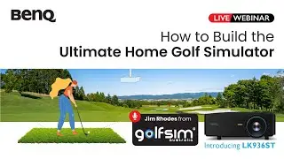 Rewatch WEBINAR | How to Build the Ultimate Home Golf Simulator with GolfSim Australia