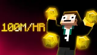 Как я зарабатываю 100 миллионов монет в час (Hypixel SkyBlock Ironman)