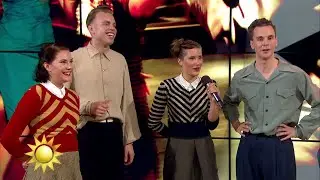 Lindy hop är lättare än det ser ut ELLER? - Nyhetsmorgon (TV4)