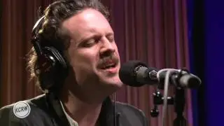 Father John Misty performing 