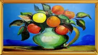 Painting Fruits  for Samsung TV Art | Framed TV Art No Music | Frame TV