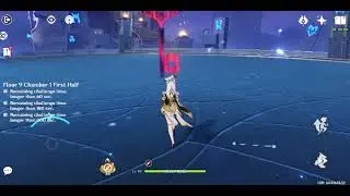 Ningguang Abyss Solo floor 9-1