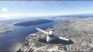 Talara, Peru (SPYL) → Manta, Ecuador (SEMT) Flight Simulator 2024