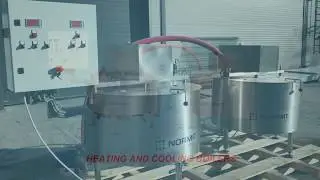 Mixing kettle (heating and cooling system)  / Сироповарочный котел с охлаждением
