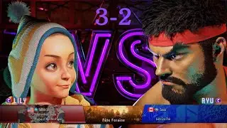 SF6 - FT3 - Mike Vega (Lily) Vs Sean (Diamond 2 Ryu)
