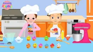 Baking Cupcakes for Kids - Learning with NoyNoy