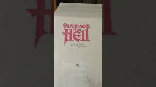 Paperbacks from Hell - Reissue series from Valancourt Books 2019