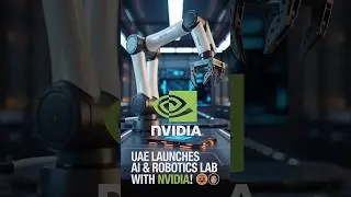 UAE Launches AI & Robotics Lab with Nvidia! 🤖💥 The Future of Tech is HERE! 🚀