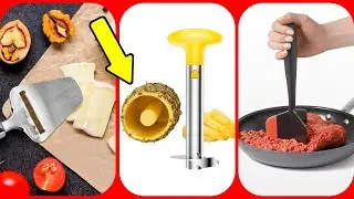😍 TOP 5 BEST Kitchen Gadgets/Tools ON AMAZON 👨&zwj;🍳 NEW COOL Kitchen Gadgets & SMART Utilities