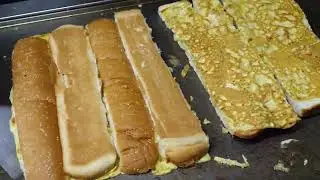 Exploring Malaysian Street Food: Egg Curry Bread and Roti John Delights!
