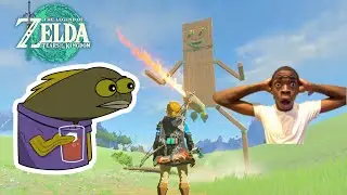 ZELDA Tears Of The Kingdom: Ultrahand FAILS and Funny Moments