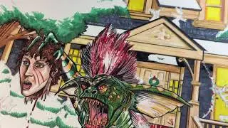 Inking Evil: Shawn Harbin draws extremely violent Gremlins