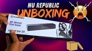 Nu Republic Soundbar 20 Unboxing 🔥 Sound Test & Honest Review | Worth Buying? #soundbar #viral