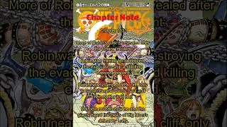 【Chapter Note】One Piece Chapter 1133 #shorts #manga #onepiece