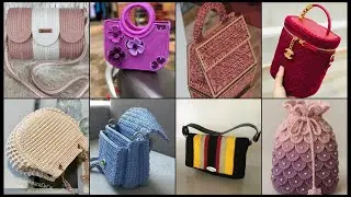 Levish mind-blowing attractive crochet pattern of handbag designs ideas