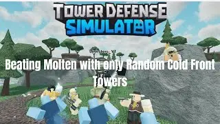 Beating TDS Molten with only the Cold Front skins