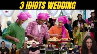 Foreigners REACT to 3 IDIOTS | Caught at Wedding Scene| Reaction Compilation Part 5