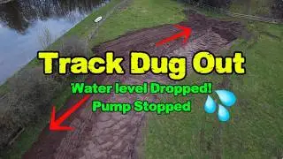 Track Dug Out, Pumping the Flood is working at the Llangollen Canal Breach, Whitchurch.