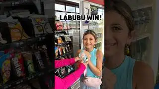 LABUBU WIN! 🐇🎉 Pop Mart Vending Machine Surprise🎁#labubu #popmart #blowup
