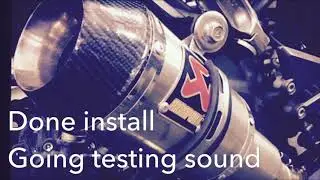 Akrapovic M1 GP Lorenzo Ninja250SL   (INSTALL & TESTING)