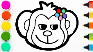 How to Draw a Cute Monkey in just minutes | Easy Step by Step