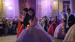 desfile de Catrinas Morelia Michoacán 1 Nov 24
