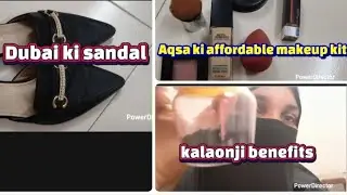 Aqsa ki affordable makeup kit||Aqsa vlogs||Aqsa Shaikh 100k||Aqsa  YouTube video||