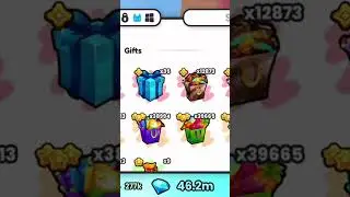 Diamond Gift Bags Make Profit? In Pet simulator 99 #shorts #roblox #games #petsimulator