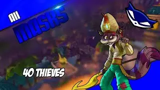 All Masks for 40 Thieves | Sly Cooper: Thieves in Time Mask Guide