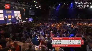 Martin Adams V Kevin McDine Dutch Open Semi Final 2016