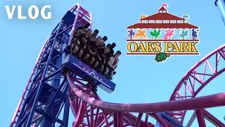 Visiting Oaks Amusement Park - Summer 2021 Vlog (feat. Adrenaline Peak!)