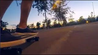 Penny Board Cruising! 😎 | Skateboarding with my REAL Penny Board | Nickel Board Glow In The Dark