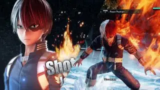JUMP FORCE-Shoto Todoroki Complete Moveset And Online Gameplay(Season Two DLC)