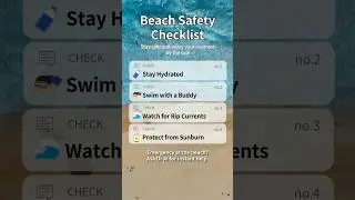 Beach fun 🌊 but safety first! Get instant tips with #AskDrAI #BeachSafety