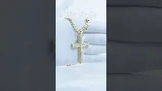 Elegant 14k gold plated jesus cross necklace #holylegendjewelry