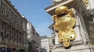 Vienna. The Beauty of Graben Street | St. Stephen's Cathedral, Plague Column. #vienna