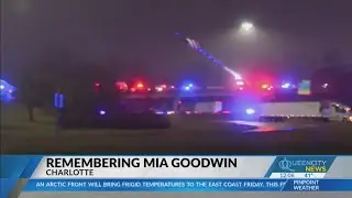 Mia Goodwin, CMPD officer killed in line of duty, honored one year after death