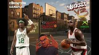 NBA Street V3 Gameplay |XBOX| With Commentary |Celtics vs Trailblazers|
