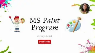How to Use Microsoft Paint Program | Basic Computer Skills For Kids #kidsvideo #kids #painting
