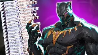 PANTERA NEGRA BEM JOGADO &eacute; IMPAR&Aacute;VEL | Marvel Rivals