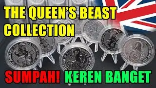 10 Coin Silver Queen's Beast Series Complete FINAL