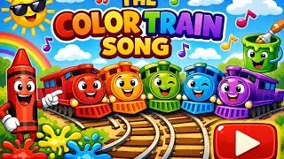 Funny Color Train Song | Colors for kids | Nursery Rhymes #kidssongs #nurseryrhymes #funnykidsvideo