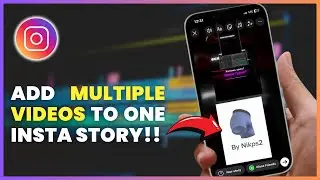 How to Add Multiple Videos on One Screen in Instagram Story | Split Screen Insta Hack (2025)