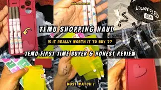 TEMU Shopping Unboxing - What I Got Vs What I Expected 🤔 Honest Review About TEMU 🛍️ #temu #temuhaul