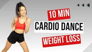 10 MIN DANCE CARDIO WORKOUT FOR WEIGHT LOSS - Have Fun & Burn Calories! Zumba Class