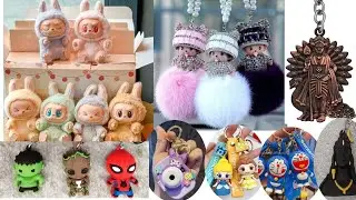 Fancy keychain 😍 Fancy DIY keychain 😻 Trending Keychains Collection 