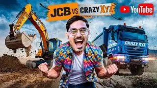 अब आएगा मज़ा TRUCK VS JCB🔥   Who Will Win